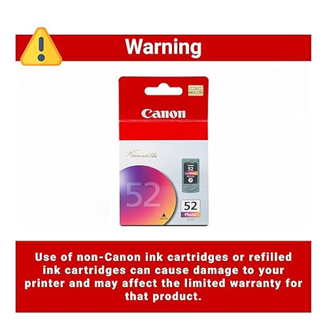 Genuine Canon CL-52 EXTRA HIGH Yield Ink Cartridge, Tri-Colour