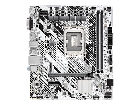 ASRock H610M-HDV/M.2+ D5 LGA 1700 Micro ATX DDR5 Intel H610 SATA 6Gb/s Micro