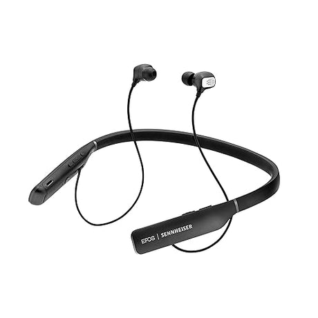 EPOS | SENNHEISER Adapt 460T (1000205) - Dual-Sided, Dual-Connectivity, Wireless, Bluetooth, ANC in-Ear Neckband Headset | for Mobile Phone & Softphone | Teams Certified (Black)
