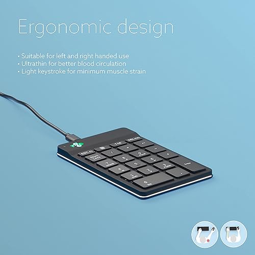 R-Go Numpad Break, Wired, Black