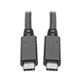 Tripp Lite USB C to USB Type C Cable 3.1 Gen 1, 5 Gbps 3A Rating, 6' (U420-006)
