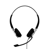 Sennheiser SC 665 USB (507257) - Double-Sided Business Headset | UC Optimized and Skype for Business Certified | for Mobile Phone, Tablet, Softphone, and PC (Black) SC665 USB