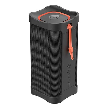 Skullcandy Terrain XL Wireless Bluetooth Speaker - IPX7 Waterproof Portable Speaker, 18 Hours Battery, Nylon Wrist Wrap, True Wireless Stereo Black Terrain XL