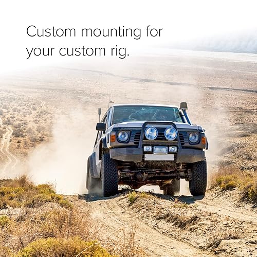 weBoost Overland Mount and Hardware for Drive Reach Overland, OTR, and RV Outside Antennas | Folds Down for Storage | T-Slot, Pole, and Fixed Mounting Options | Made in The USA | Model 311248
