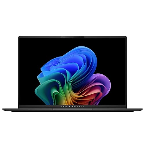 ASUS Vivobook S16 Laptop, Copilot+ PC, AMD Ryzen AI 7 350 with XDNA NPU, 16GB Memory, 1TB SSD, Neutral Black, M5606KA-DS76 AI 7 350 | 16GB