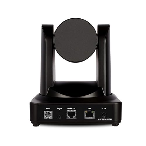 Atlona HDVS-CAM-HDBT PTZ Camera with HDBaseT Output, Black