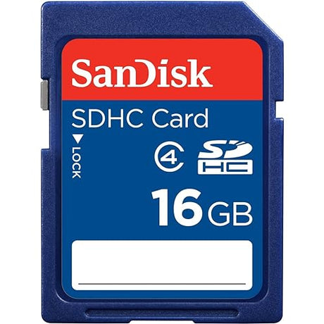 SanDisk SDSDB-016G-B35 16GB SDHC CARD 3X5 INCHES NON-RETAIL PACKAGING