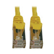 Tripp Lite Cat6a 10G Ethernet Cable, Snagless Molded Slim STP Network Patch Cable (RJ45 M/M), Yellow, 10 Feet / 3 Meters, Manufacturer's Warranty (N262-S10-YW)