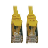 Tripp Lite Cat6a 10G Ethernet Cable, Snagless Molded Slim STP Network Patch Cable (RJ45 M/M), Yellow, 10 Feet / 3 Meters, Manufacturer's Warranty (N262-S10-YW)