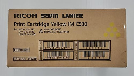 RICOH SAVIN LANIER Print Cartridge Yellow IM C530