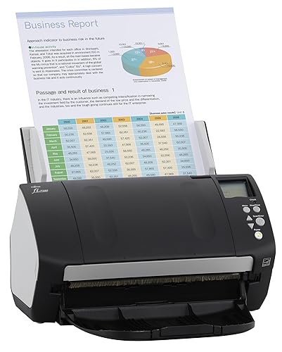 Fujitsu fi-7180 High-Performance Professional Color Duplex Document Scanner with Auto Document Feeder (ADF)