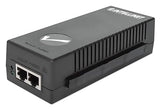 Intellinet Gigabit Ultra POE Injector PoE+ - Up to 60W Ultra Power Supply, 10/100/1000 Mbps, IEEE 802.3af/802.3at Compliant, Metal housing – 3 Yr Mfg Warranty - 561235