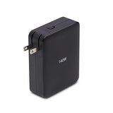 StarTech.com 140W USB-C Wall Charger, 3X USB-C/1x USB-A, PD 3.1 International GaN Power Adapter for MacBook/Dell XPS/Inspiron