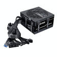 Lian Li RB750 80 Plus Bronze Non Modular - Low-Noise ATX 750 Watt Power Supply w/ 12+4Pin Connector - ATX 3.1 & PCIe 5.1 Compliant - Cable Management - 135mm Larger Fan - Active PFC - Black (RB0750B) 750W