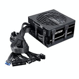 Lian Li RB750 80 Plus Bronze Non Modular - Low-Noise ATX 750 Watt Power Supply w/ 12+4Pin Connector - ATX 3.1 & PCIe 5.1 Compliant - Cable Management - 135mm Larger Fan - Active PFC - Black (RB0750B) 750W