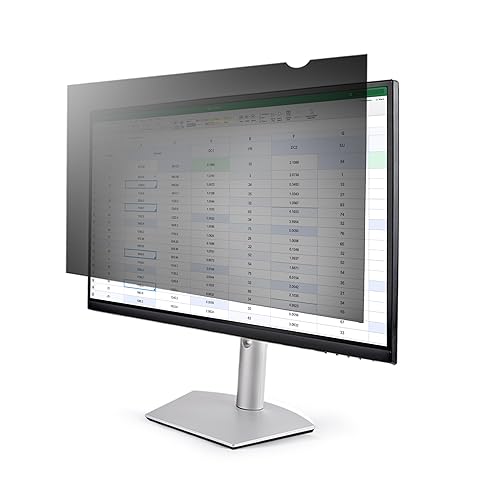 StarTech.com 28-inch 16:9 Computer Monitor Privacy Filter, Anti-Glare Privacy Screen w/51% Blue Light Reduction, Monitor Screen Protector w/+/- 30 Deg. Viewing Angle (2869-PRIVACY-SCREEN) 28" 16:09