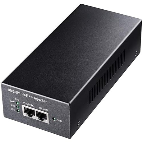 Cudy POE400 90W Gigabit Ultra PoE++ Injector Adapter, Up to 90W Ultra Power Supply, IEEE 802.3af/802.3at/802.3bt Compliant, 10/100/1000Mbps Shielded RJ-45, Plug & Play, Metal housing