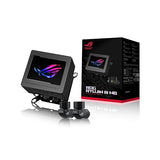 ASUS ROG RYUJIN III WB CPU Water Block - Intel® LGA 1700, 1200, 115X - AMD Socket AM4, AM5 – Asetek Copper Cold Plate – Black – 178 Micro-Cooling Fins – 3.5 Inch Full Color LCD Display