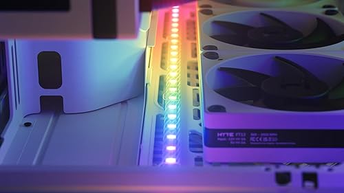 HYTE LS10 qRGB Light Strips - Digital Immersion Lighting - 330mm (3 Pack) - Black