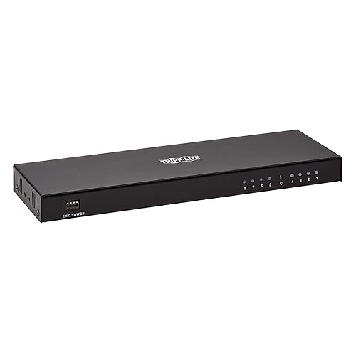Tripp Lite HDMI Splitter, 8 Port 1 in 8 Out Splitter, 8 Display Compatible, 4K @ 60 Hz, HDCP 2.2, EDID Management (B118-008E-UHD-2)