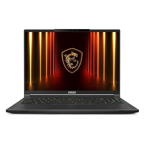 MSI Stealth A16 AI+ A3XWHG-046CA 16 QHD+ OLED 240Hz Ultra Thin and Light Gaming Laptop, AMD® Ryzen™ AI 7-350, RTX 5070TI, 32GB LPDDR5x, 1TB NVMe SSD, Windows 11 Home