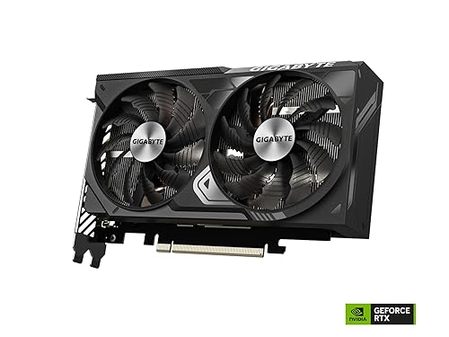 GIGABYTE GeForce RTX 4070 WINDFORCE 2X OC 12G Graphics Card, 2X WINDFORCE Fans, 12GB 192-bit GDDR6X, GV-N4070WF2OC-12GD Video Card