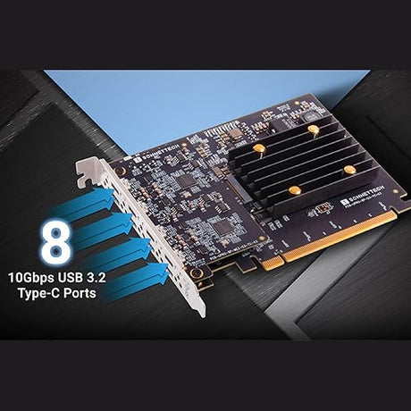 SoNNeT Allegro Pro USB-C 8-Port PCIe Card