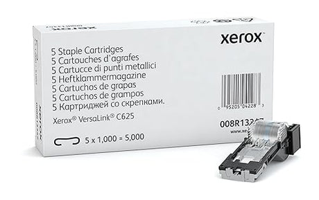 Xerox - Pack of 5 - 5000 staples - Staple cartridge - for VersaLink B415/DN, B415V_DN, C415/DN, C415V_DN, C625V_DN