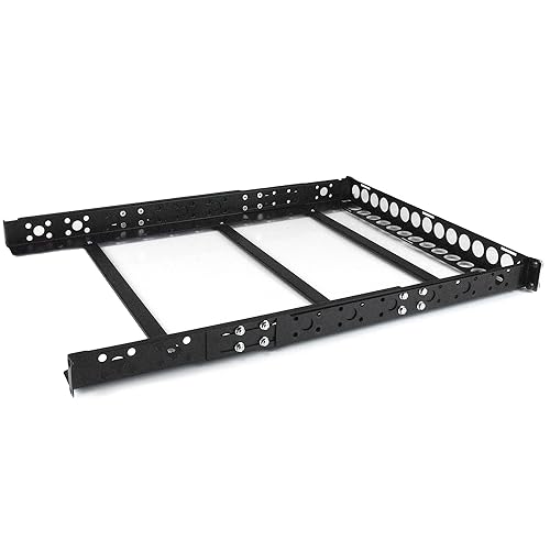 StarTech.com 1U Universal Server Rack Rails - TAA Compliant Adjustable Depth Server Mounting Rails - 19inch Rack Mount Rails (UNIRAILS1U)