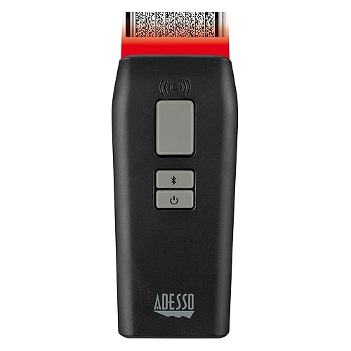 Adesso NuScan Portable 1d Wireless Barcode Scanner, 3500CB