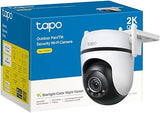 TP-Link Tapo 2K QHD Pan/Tilt Outdoor Wired Security Wi-Fi Camera, 360° Visual Coverage, Starlight Full-Color Night Vision Up to 98ft, Person/Pet/Venicle Detection,Physical Privacy Mode(Tapo C520WS) 2K QHD w/Starlight Sensor, Pan/Tilt