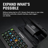 Elgato Network Dock for Stream Deck – Wired Ethernet Adapter, PoE or USB Powered, Easy On-Device Setup, Mounts to Desk, Wall, or SDXL Stand, for Studio, Broadcast, Events