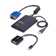 StarTech.com Portable Laptop Crash Cart Adapter, USB/VGA/Mini DisplayPort KVM Console, File Transfer/Video Capture, TAA (NOTECONS02-VGA-MDP)