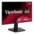 Viewsonic VA2448-MHU 24 Inch Full HD 1080p IPS Monitor with 120Hz, Variable Refresh Rate, Eye Care, HDMI, VGA, and USB C Inputs for Home and Office