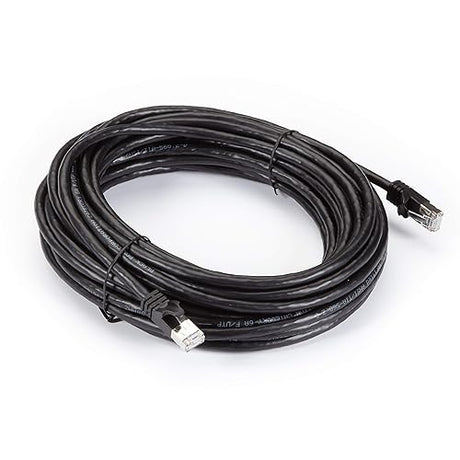 BLACK BOX CAT6APCS-035-BK CAT6A 500-MHZ STRANDED ETHERNET PATCH CABLE - SHIELDED (F/UTP), CM PVC, SLIMLINE