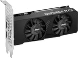 MSI Gaming RTX 3050 LP 6G OC Graphics Card (NVIDIA RTX 3050, 96-Bit, Boost Clock: 1492 MHz, 6GB GDDR6 14 Gbps, HDMI/DP, Ampere Architecture)