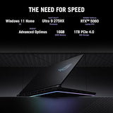 ASUS ROG Strix G16 (2025) Gaming Laptop, 16” ROG Nebula 16:10 2.5K 240Hz/3ms, NVIDIA® GeForce RTX™ 5060, Intel® Core™ Ultra 9 275HX, 16GB, 1TB, G615LM-DS94