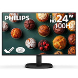 Philips 24B2N2100 24 inch FHD (1920 x 1080) 100Hz Gaming Office Monitor, Energy Star Certified, EPEAT Gold Certification, HDMI & VGA, 4 Year Advance Replacement Warranty 24 FHD EPEAT Gold
