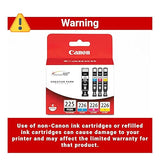 Canon PGI-225 BK/CLI-226 4530B008 C,M,Y 4 Pack Value Pack in Retail Packaging OEM