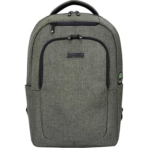 ECB35UF CYCLEE City Edition Ecologic Backpack for Notebooks and Computers (Khaki; 15.6 in.) up to 15.6 Green