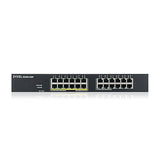 Zyxel 24-Port PoE Gigabit Switch | Smart-Managed | 12x PoE+ Ports @130W | Optional Nebula Cloud | Rackmount [GS1915-24EP] 24-Port | 12x PoE+ 170W