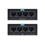 StarTech.com 4-Port Gigabit Midspan, PoE+ Injector, 802.3at and 802.3af, Wall-Mountable Power Over Ethernet Midspan, TAA