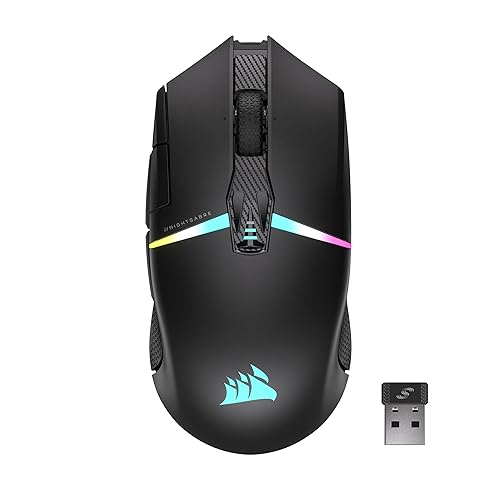 CORSAIR NIGHTSABRE RGB Wireless Gaming Mouse for FPS, MOBA