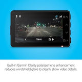 Garmin Dash Cam™ X110, Compact 1080p HD Dash Cam with a 140-degree Field of View, Built in Clarity™ Polarizer, Voice Controlled, GPS, 2.4” Display, Automatic Recording