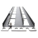 Panduit CP48BLY 48-Port Flat Patch Panel, Black