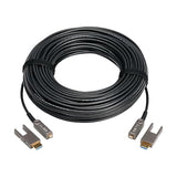 Tripp Lite Long Distance 8K HDMI Fiber Active Optical Cable (AOC), 98 Feet / 30 Meters, Detachable Connectors for Micro-HDMI, UHD 8K@60Hz, HDR, HDCP 2.3, Black, 3-Year Warranty (P568FMM-30M-8K6)