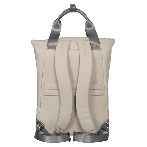 Targus 15-16 Inch Avila Convertible Tote Backpack, 2-in-1 Laptop Bag with Padded Laptop Compartment, Adjustable Straps, Water-Resistant Fabric, Lightweight Travel, Work Tote, French Oak (TBB65113GL),