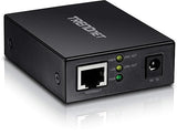 TRENDnet 1000BASE-T to SFP Fiber Media Converter, Gigabit Ethernet to SFP Media Converter, 4Gbps Switching Capactiy, TFC-GSFP Gigabit SFP