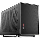 Antec Performance 1 M Black, Fans Not Included, High Airflow Solid Panels, RTX40 Compatible, 2 x 140mm Fans Support, PCIe 4.0 Riser Cable, CNC & Aluminum Crafted, Type-C, Mini ITX Gaming Case