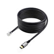 StarTech.com USB-C to RJ9 Adapter for Office Phone Handset or Wired/Wireless Headset, Use Landline Hardware, 6ft (1.8m) Cable
